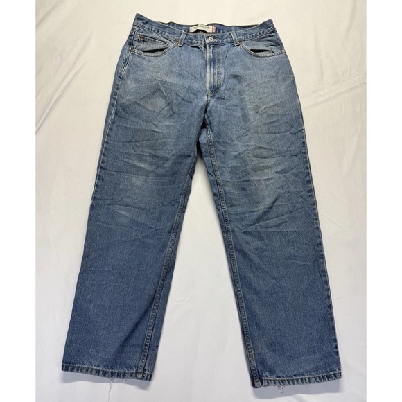 Levi's Other - Vintage Levis 550‎ 90s Jeans 36x30 USA Straight Leg Blue denim Y2K Grunge